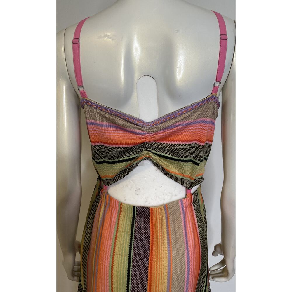 Double D Ranch Desperado Serape Maxi Dress NWT XL Knit Multicolored Boho - Picture 9 of 16